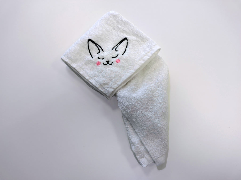 Handtuch - Kawai Fuchs weiß