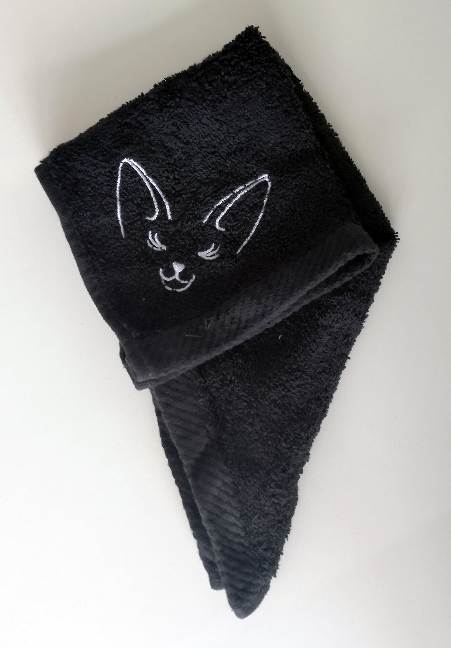 Handtuch - Kawai Fuchs schwarz