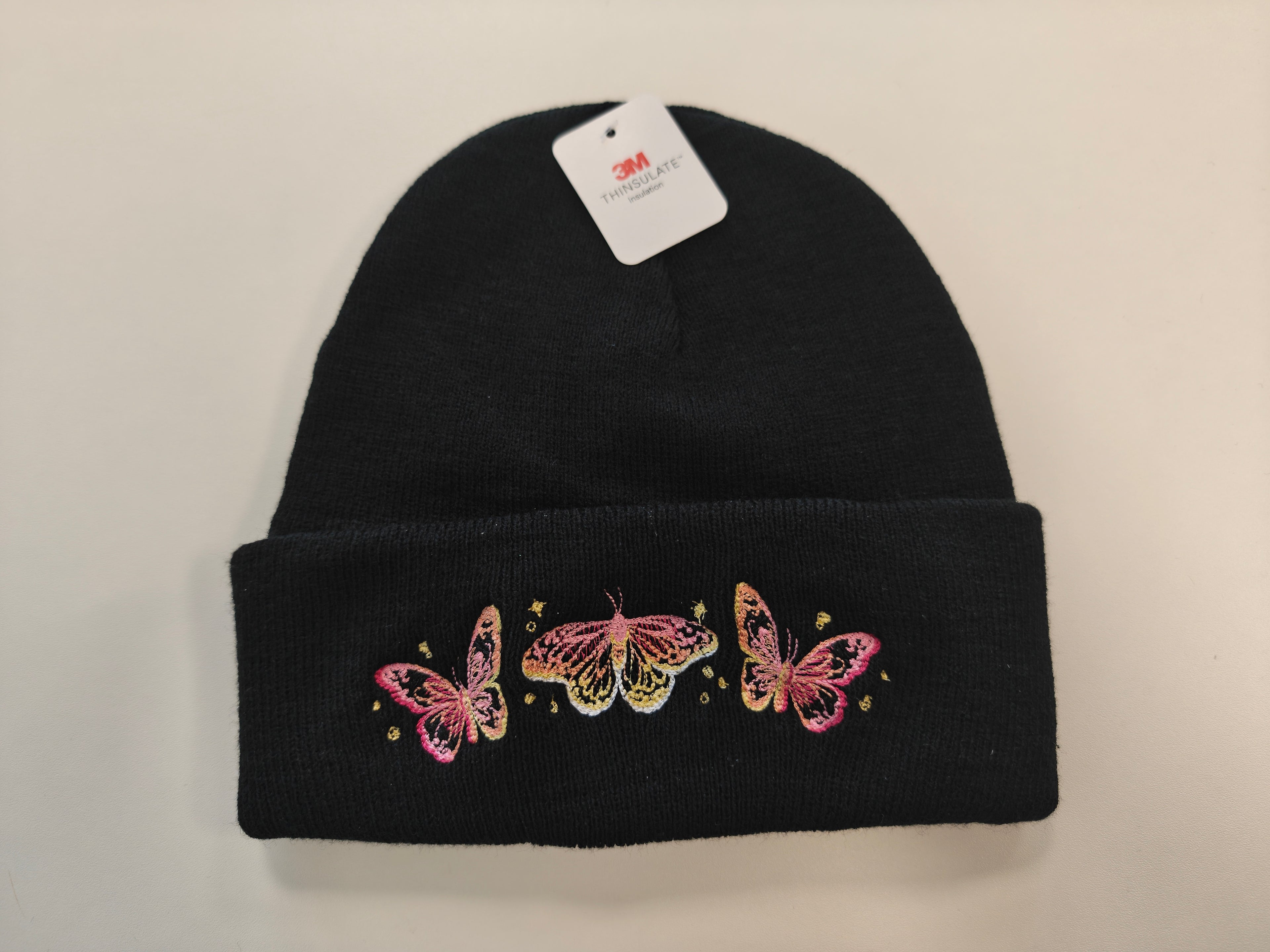 Mütze schwarz gefüttert div. Motive