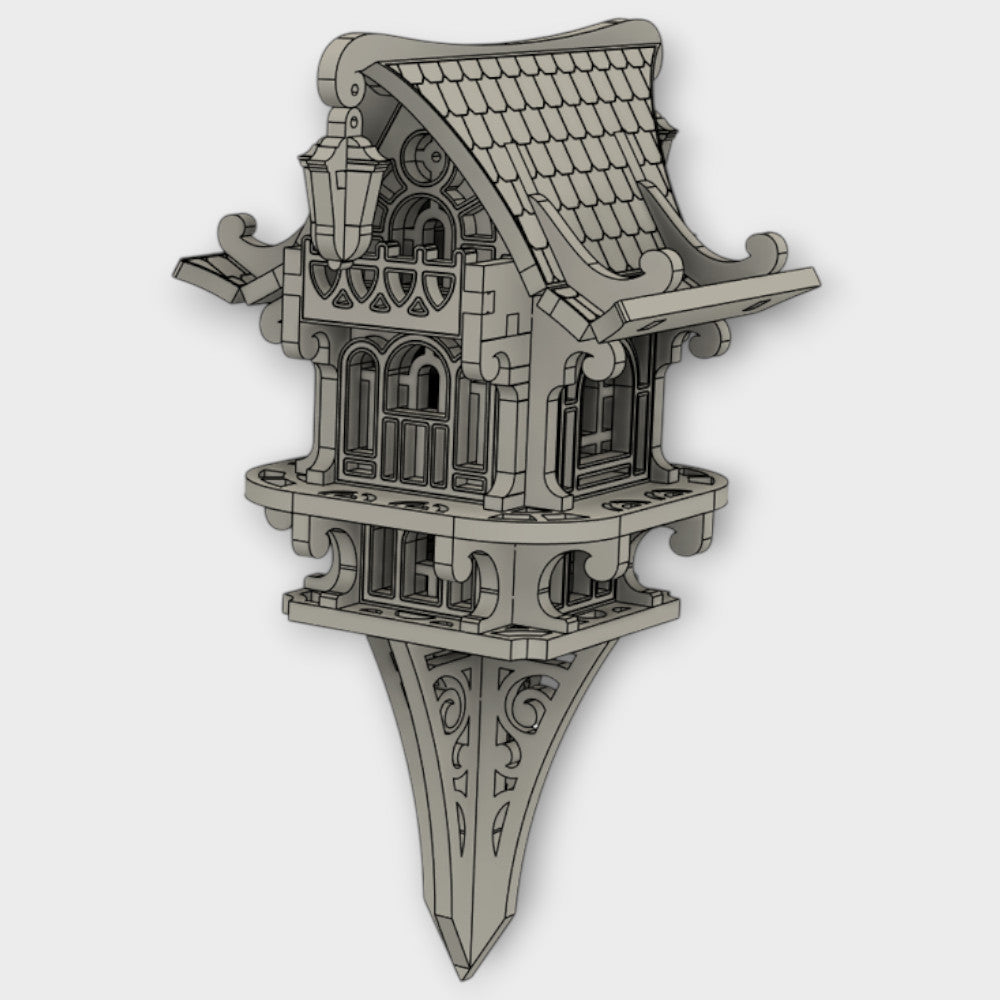 Kleines Garten Pfahlhaus