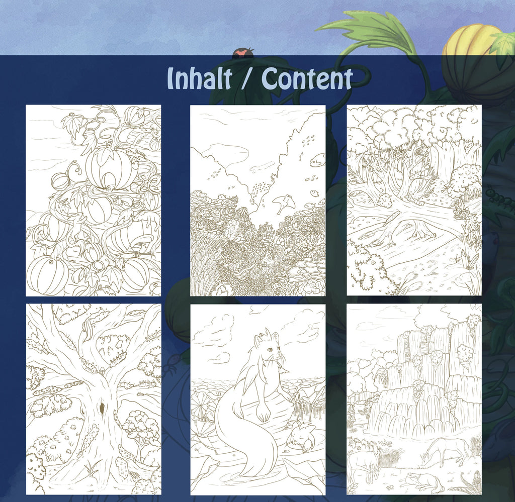 Ein fantastisches Malbuch