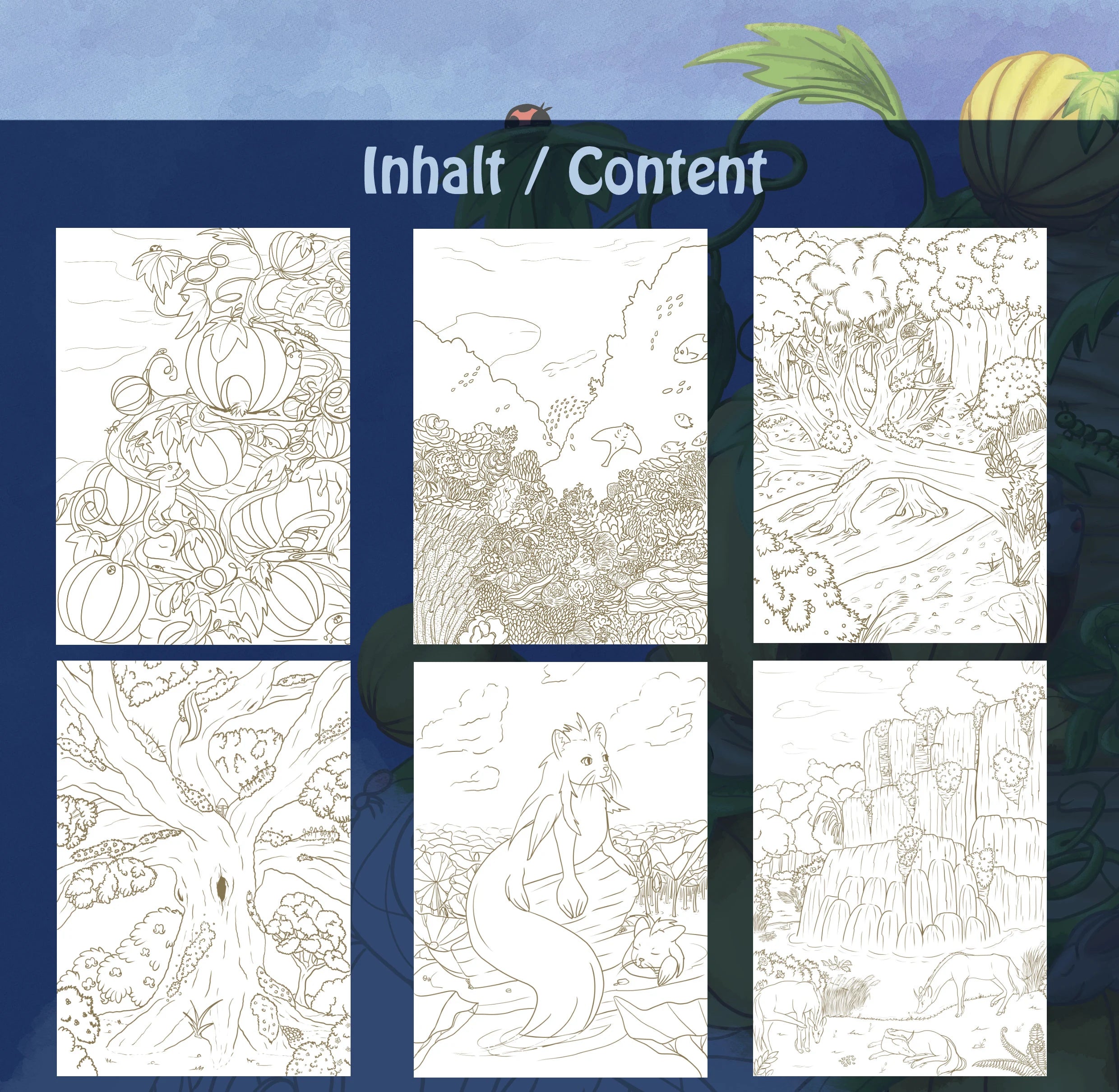 Ein fantastisches Malbuch