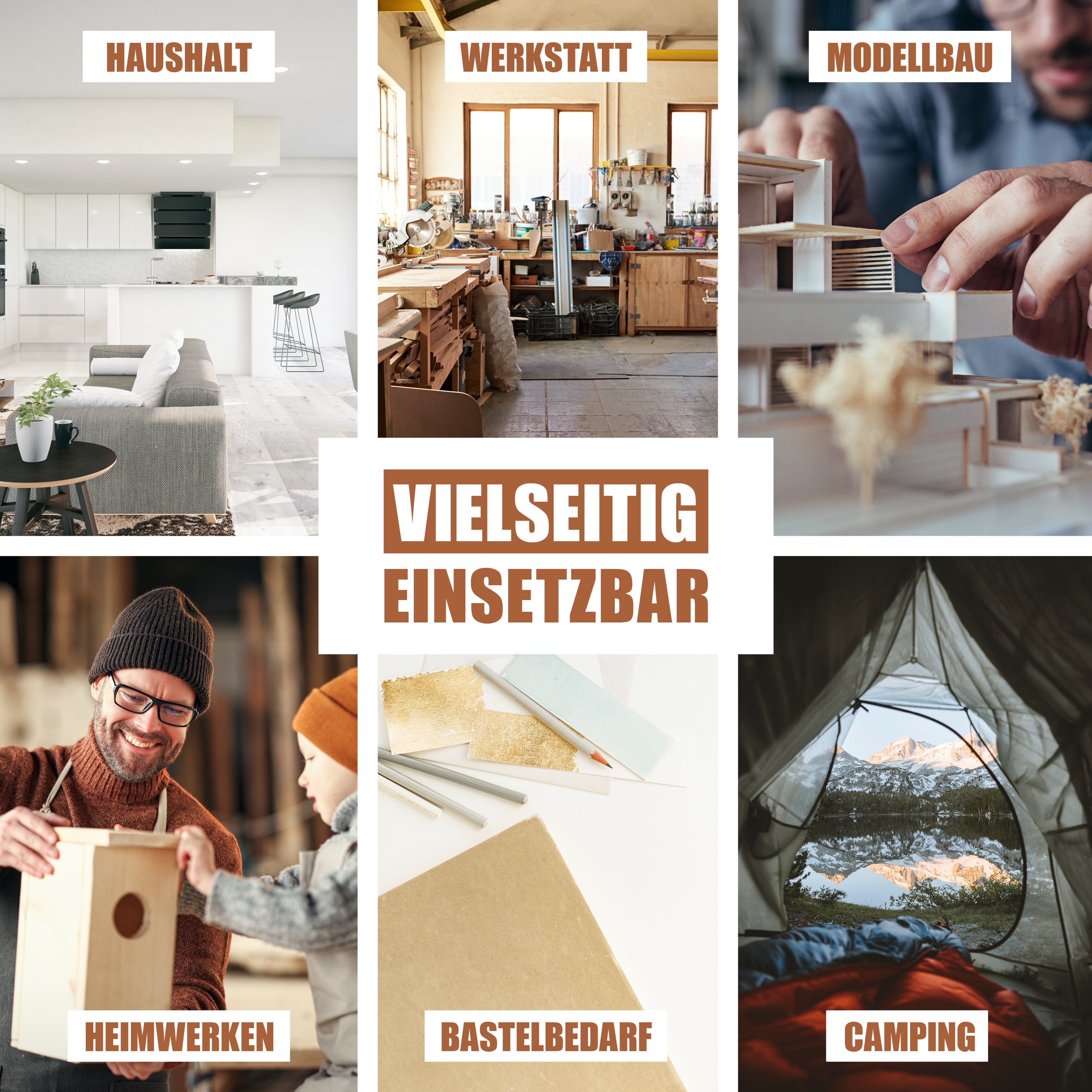 ARKA Sekundenkleber Holz