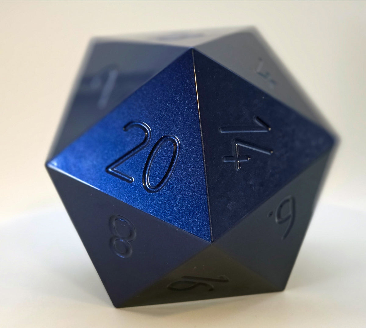 D20 Metallwürfel