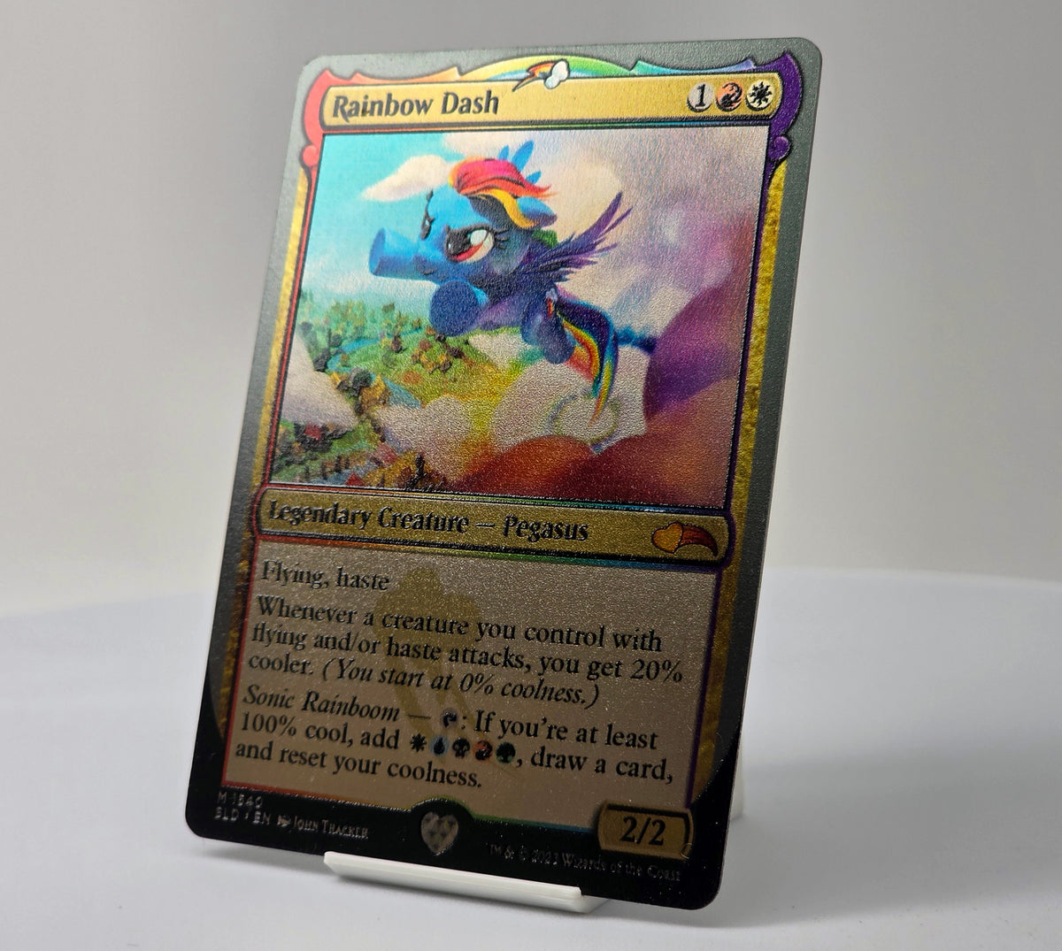 Deine Metall-TCG Karte