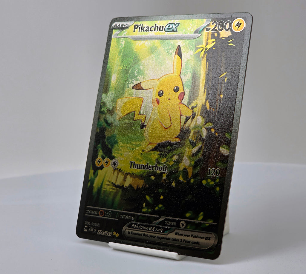 Deine Metall-TCG Karte
