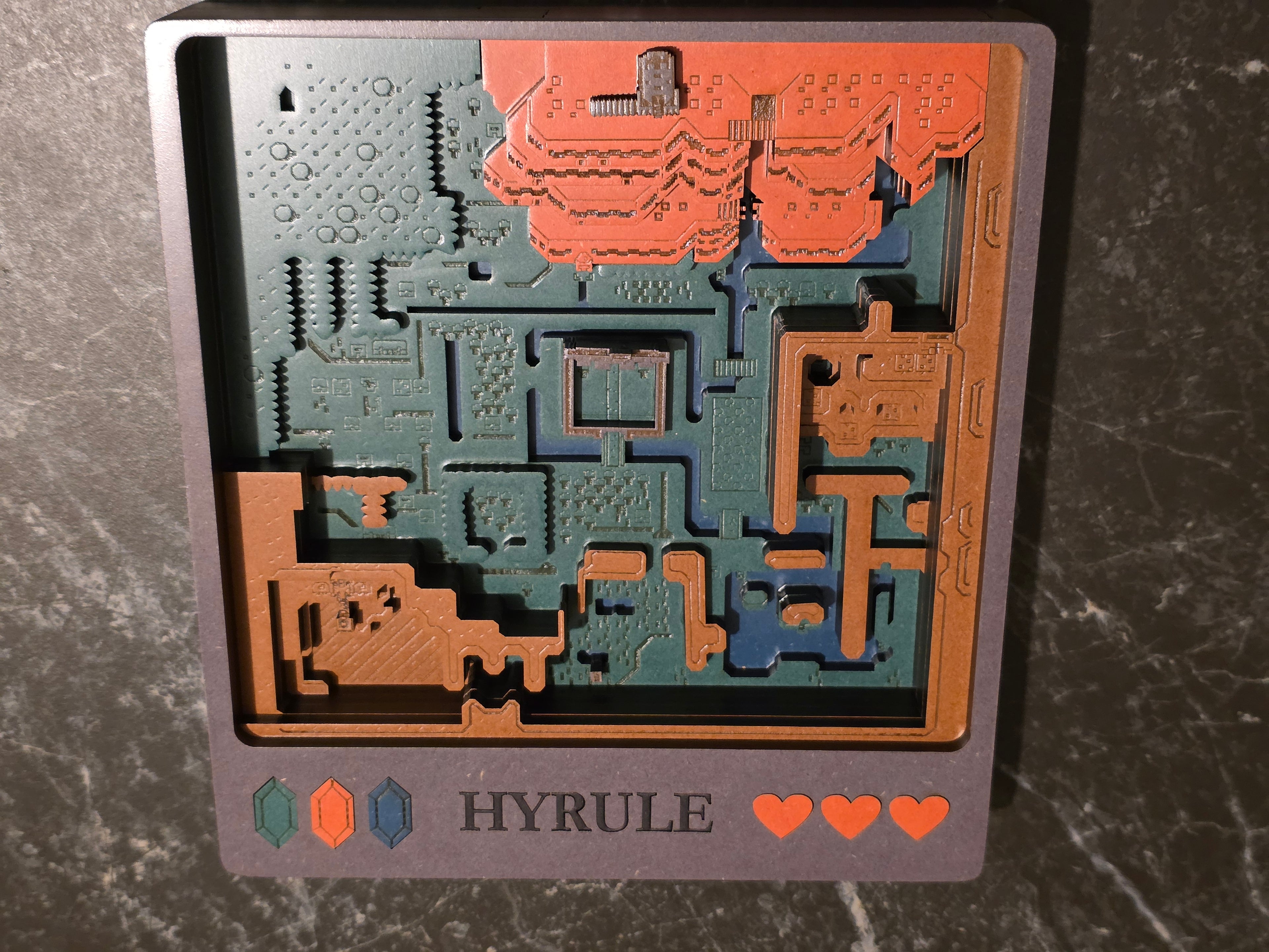 Fantasy 3D Karte